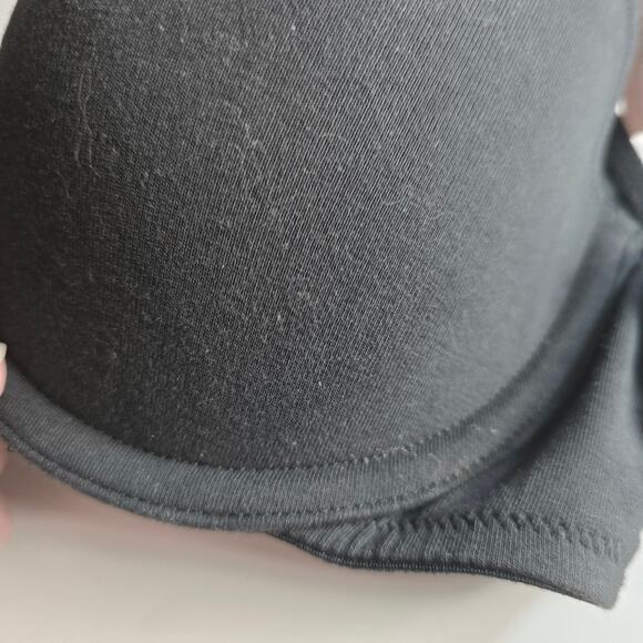 NWT Lane Bryant Cacique Black Lightly Lined T-Shirt Bra Underwired 40B - Picture 8 of 9